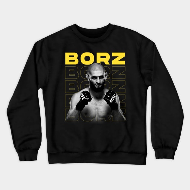 khamzat the wolf Crewneck Sweatshirt by rsclvisual